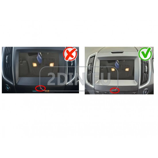 FORD Edge, S-Max - 9" МУЛТИМЕДИЯ / Навигация android 16